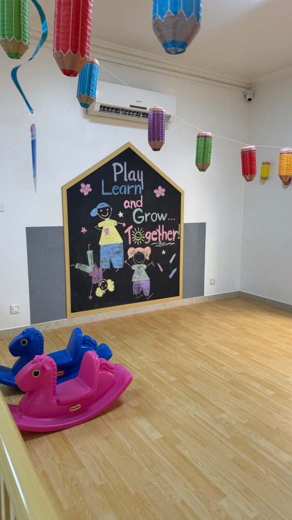 Classroom at Kids World Nursery, Muscat