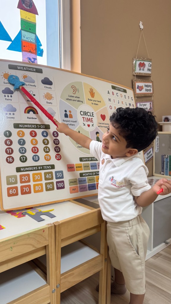 Classroom at Kids World Nursery, Muscat