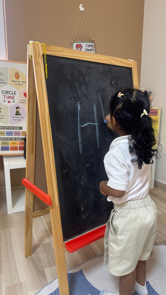 Classroom at Kids World Nursery, Muscat